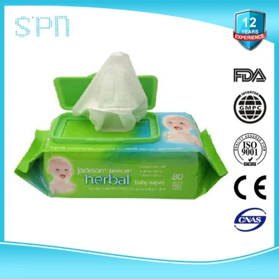Special Nonwovens 99.9%Water+0.1% Soybean Extract Extremely Strong Disinfection Soft Mild and Hypoallergenic Baby Waterwipes