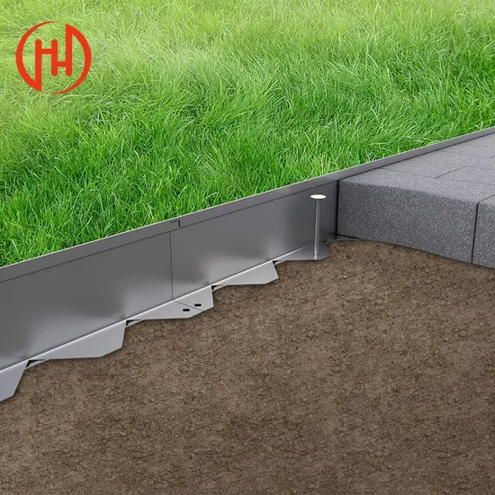 Provides Textured Edging Decorative Lawn Edging Aluminum Garden Metal Border