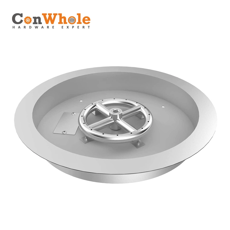 Round Drop-in Fire Pit Pan Round Fire Ring Burner