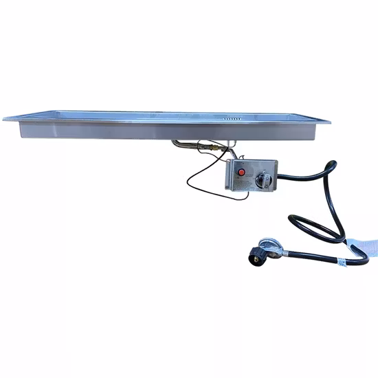 60 Inch Intellligent Bio Ethanol Electric Fireplace Fire Pit Burner