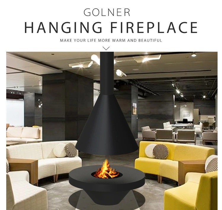 Good Quantity Hanging and Rotating Fireplace