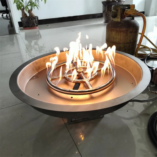 Metal Gas Fire Pit Tray/Fire Pit Burner System