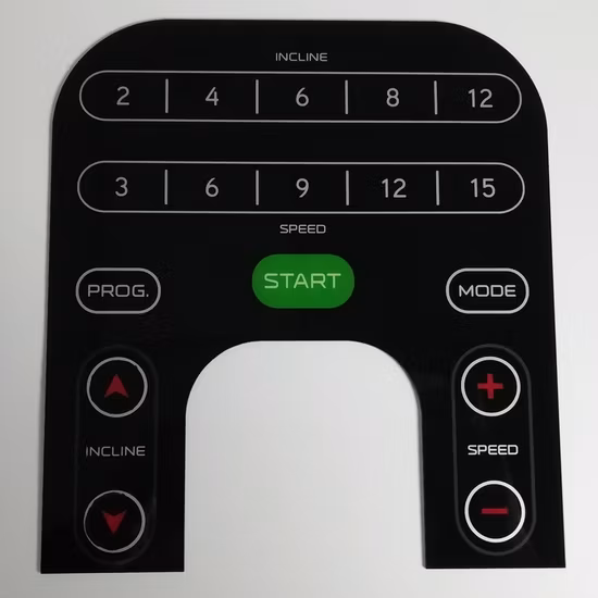 Capacitive Touch Panel Factory OEM Custom Acrylic Touch Panel Glass Faceplate with Screen Printing Graphic Overlays