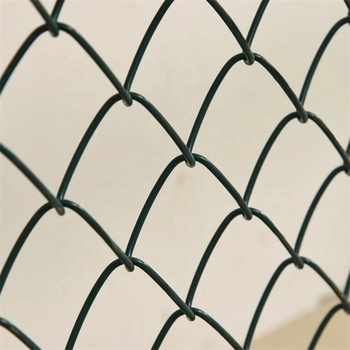 Chain Link Fence Diamond Mesh Wire Screen Mesh Galvanized PVC Coated Panels for Long Lifeand Regular Use